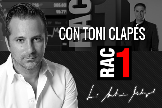 Jose Antonio Madrigal con toni clapes RAC1